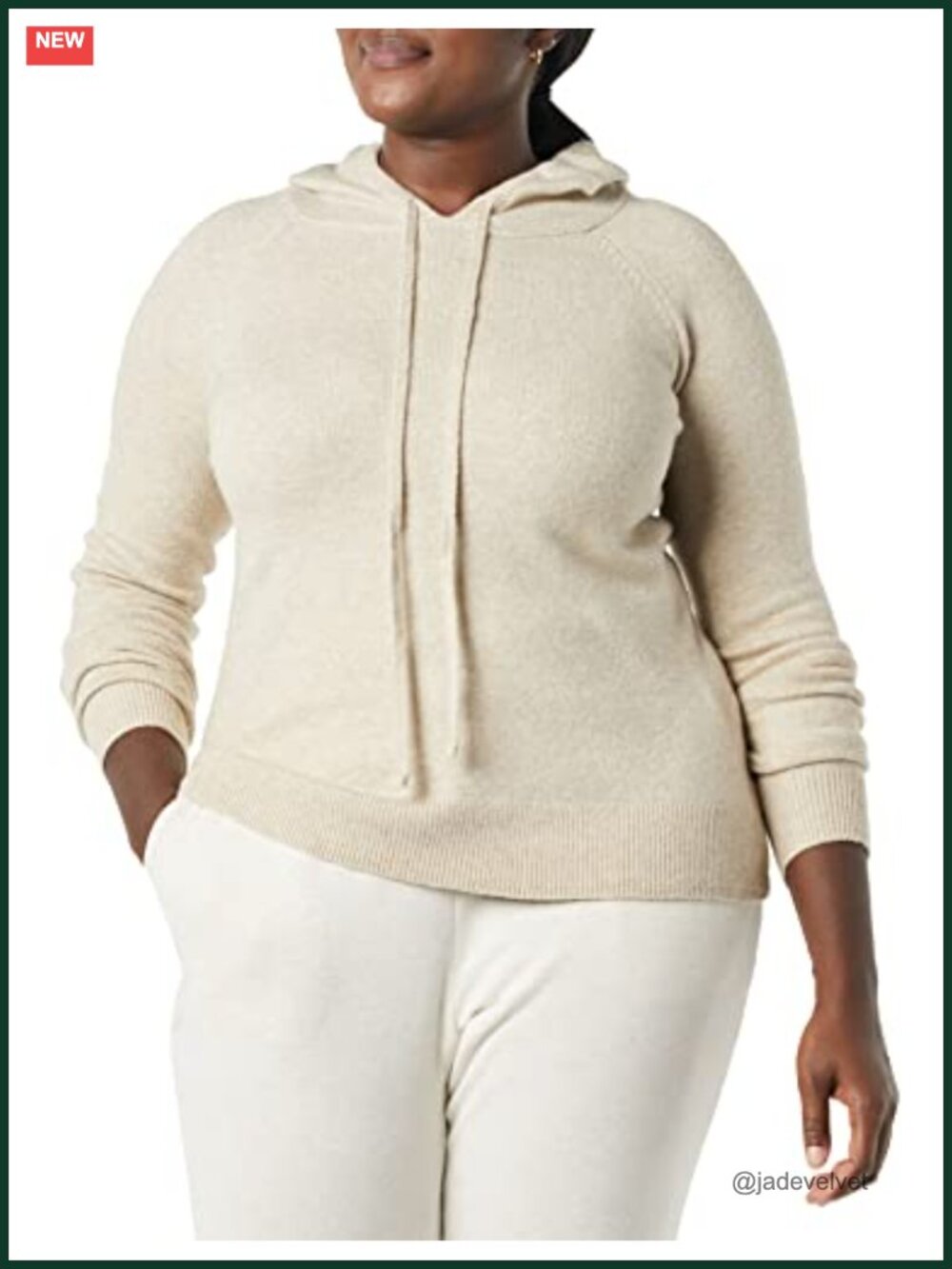 Soft Touch Long Sleeve Hooded Pullover Sweater
